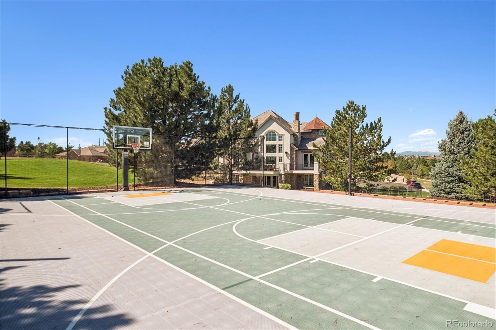 337 High Ridge Way Castle Pines, CO 80108 - Photo 46 of 50 a view of a tennis court