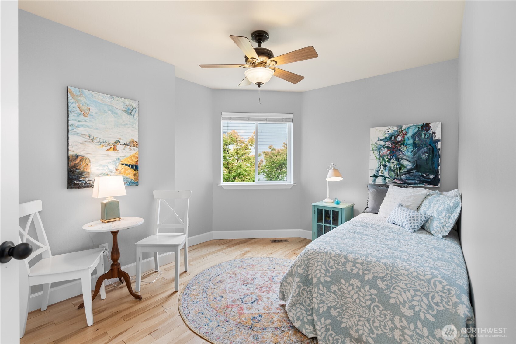 21104 1st Avenue West Bothell, WA 98021 - Photo 26 of 34 a bedroom with a bed and a window