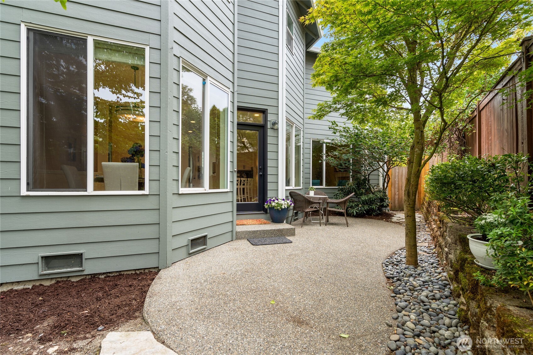 21104 1st Avenue West Bothell, WA 98021 - Photo 32 of 34 a backyard of a house with seating space