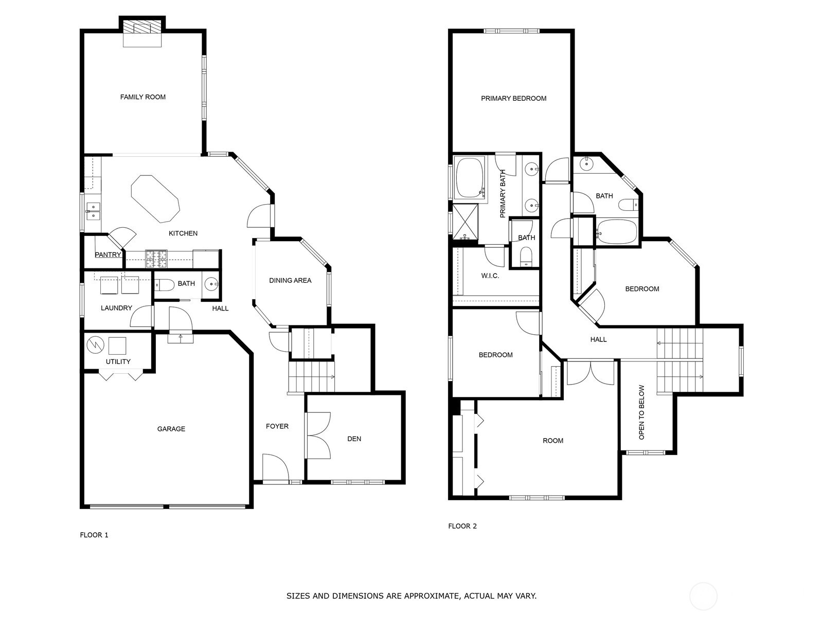 21104 1st Avenue West Bothell, WA 98021 - Photo 34 of 34 a picture of floor plan