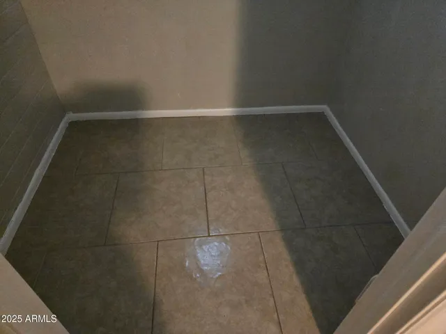 a small space with a window