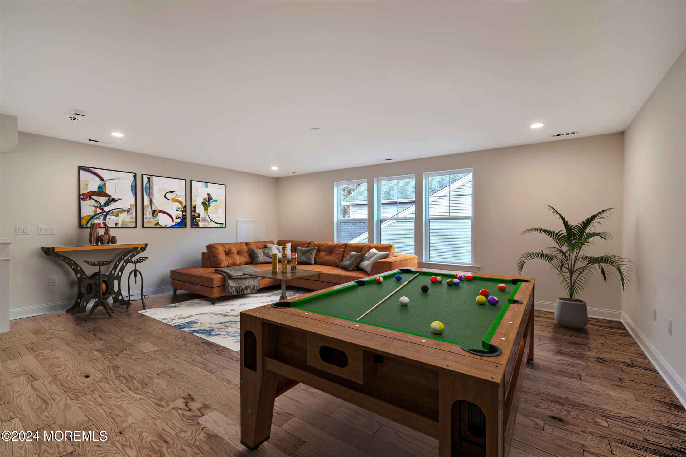 166 Grandview Circle Howell, NJ 07731 - Photo 21 of 48 a living room with furniture and a wooden floor