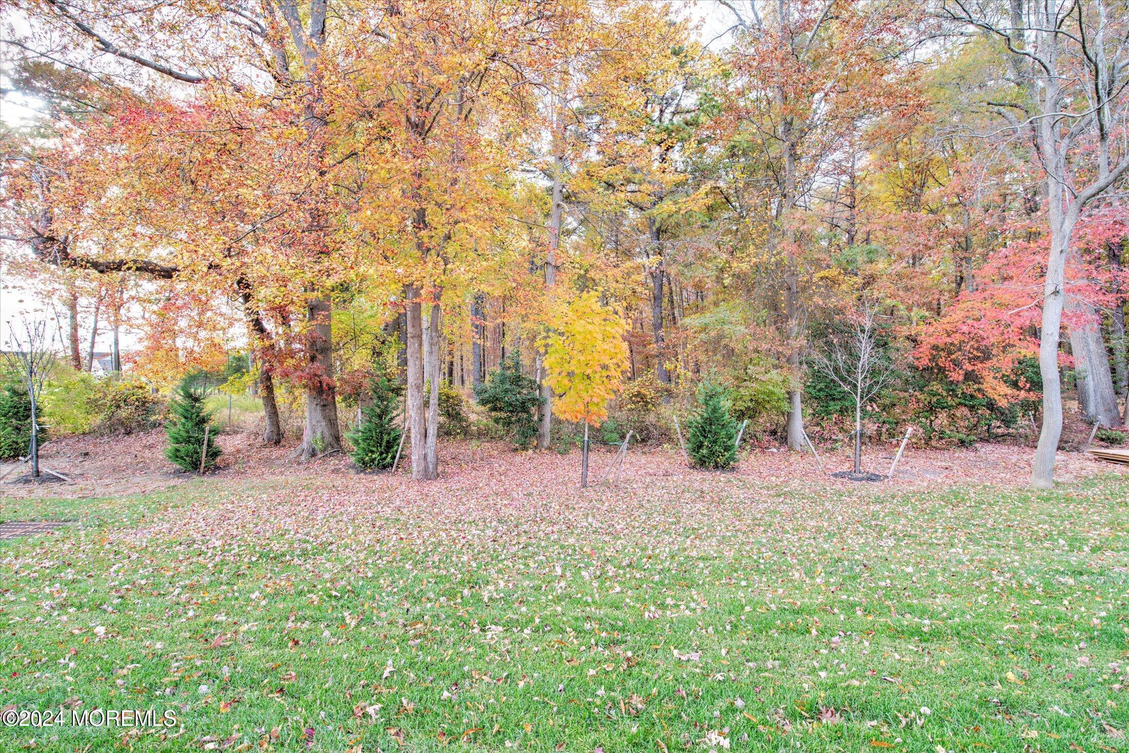 166 Grandview Circle Howell, NJ 07731 - Photo 28 of 48 a backyard of apartments with large trees