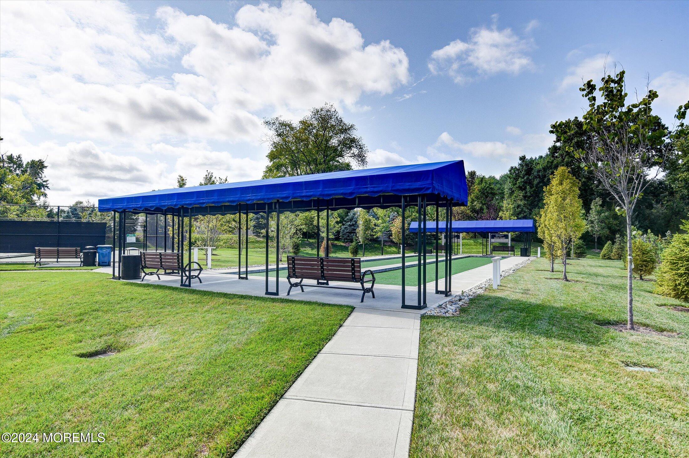 166 Grandview Circle Howell, NJ 07731 - Photo 47 of 48 a view of a house with a big yard and potted plants