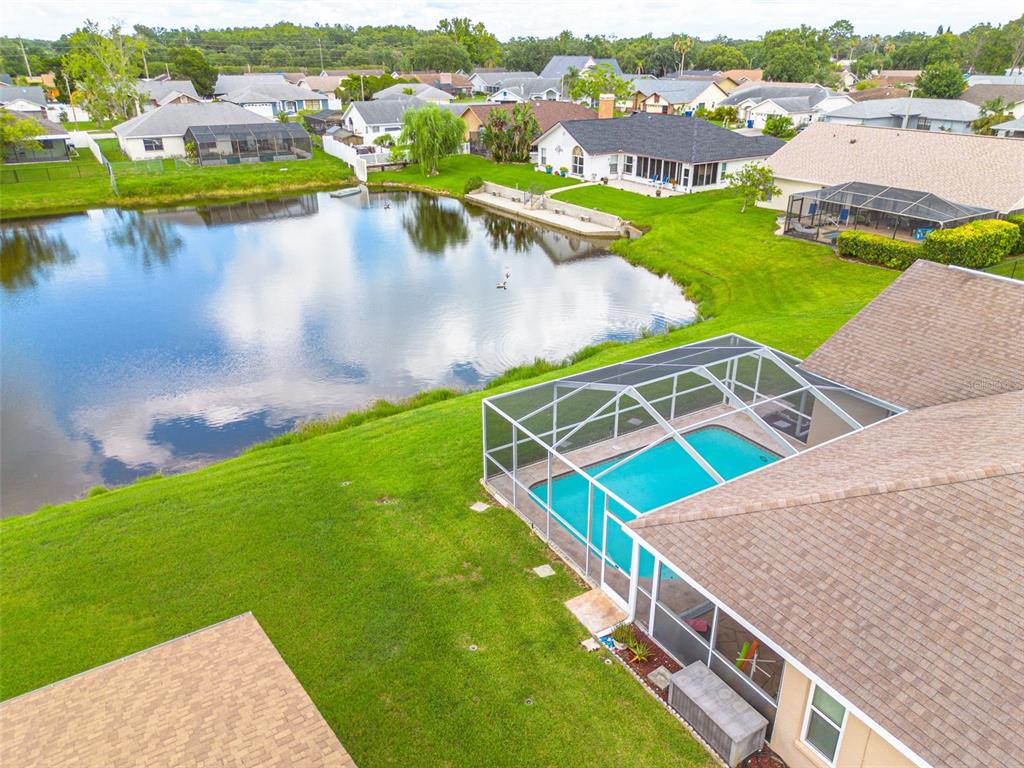 8811 Napa Loop New Port Richey, FL 34653 - Photo 34 of 40 Backyard and pond view