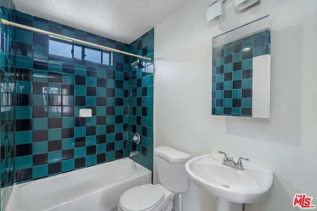 an aerial view of a large building