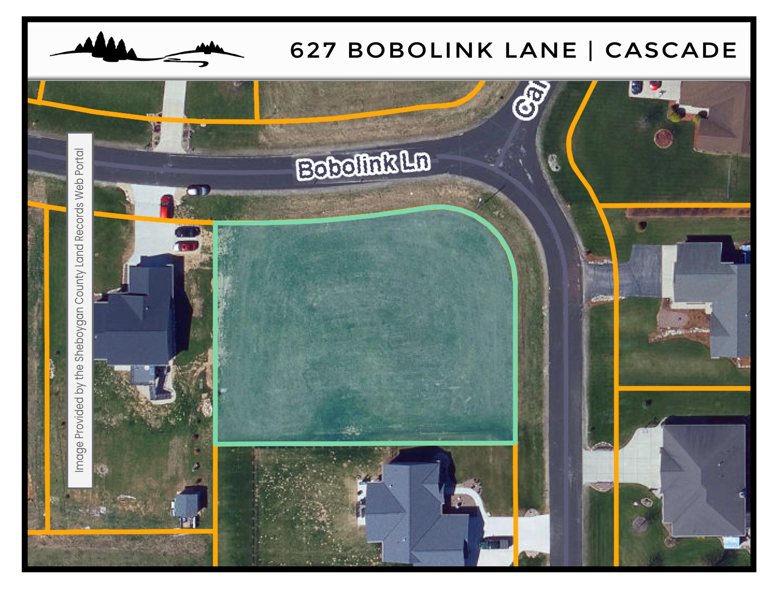 627 Bobolink Lane Cascade, WI 53011 - Photo 37 of 39 Parcel Map