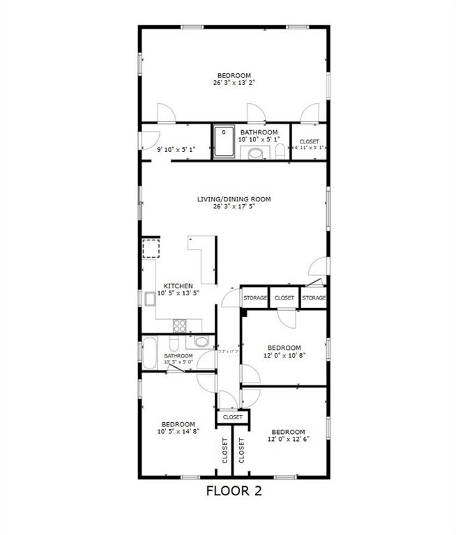 107 West Hillcrest Road Eighty Four, PA 15330 - Photo 41 of 45 Main Level Floor Plan