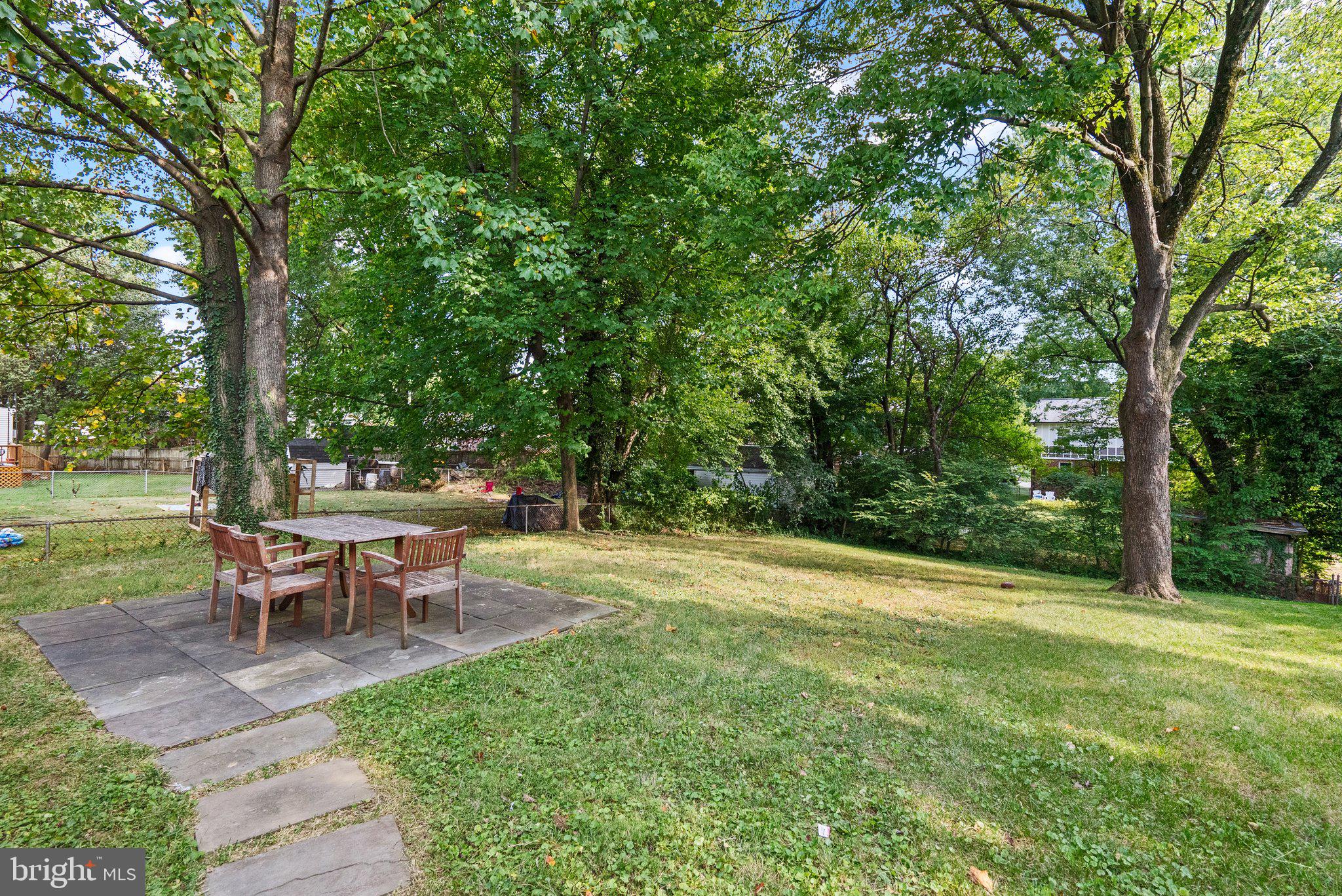 2206 Darrow Street Silver Spring, MD 20902 - Photo 29 of 31 a view of a backyard with a patio