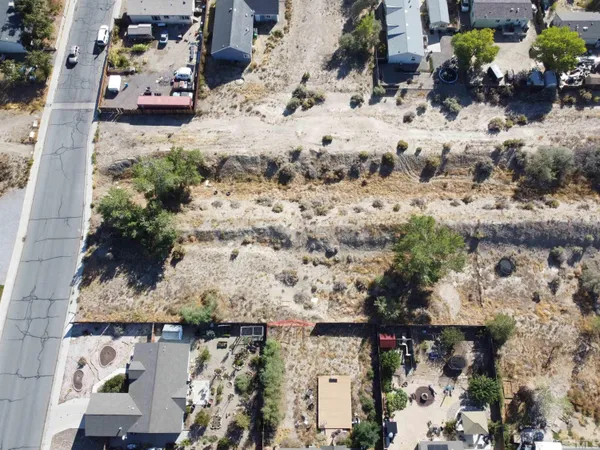 a view of a mountain with a garden