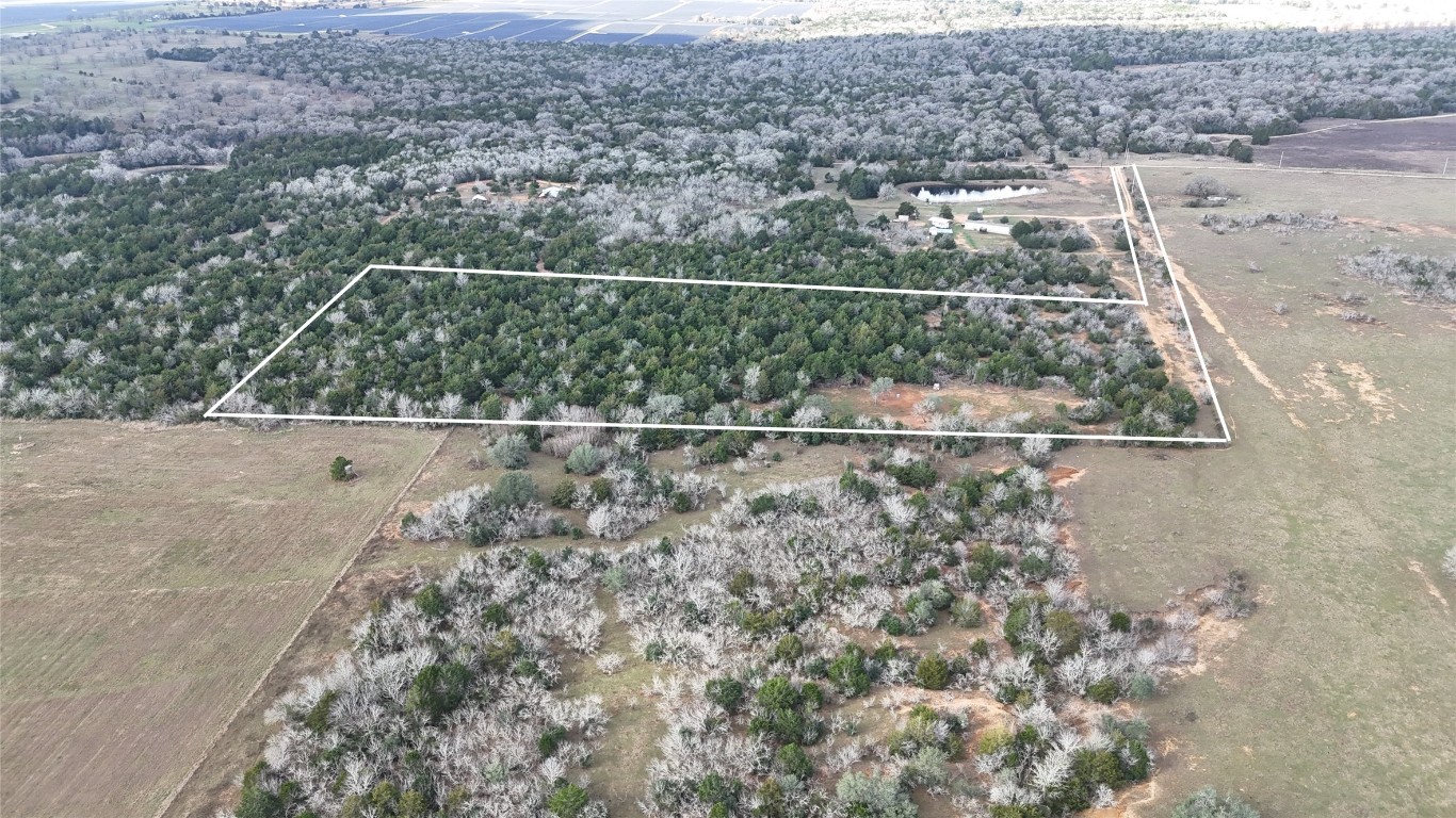 259 Meduna Road Smithville, TX 78957 - Photo 4 of 12 an aerial view of house with yard