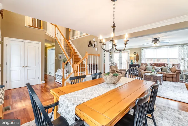 a room with a fireplace