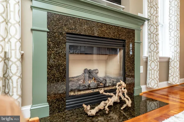 a view of a living room and a window