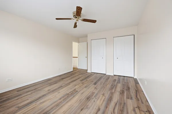 wooden floor in an empty room