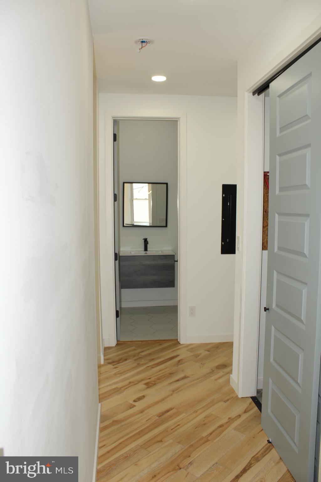 3017 Ridge Avenue, Unit B Philadelphia, PA 19121 - Photo 12 of 29 Inviting hallway with modern touches.