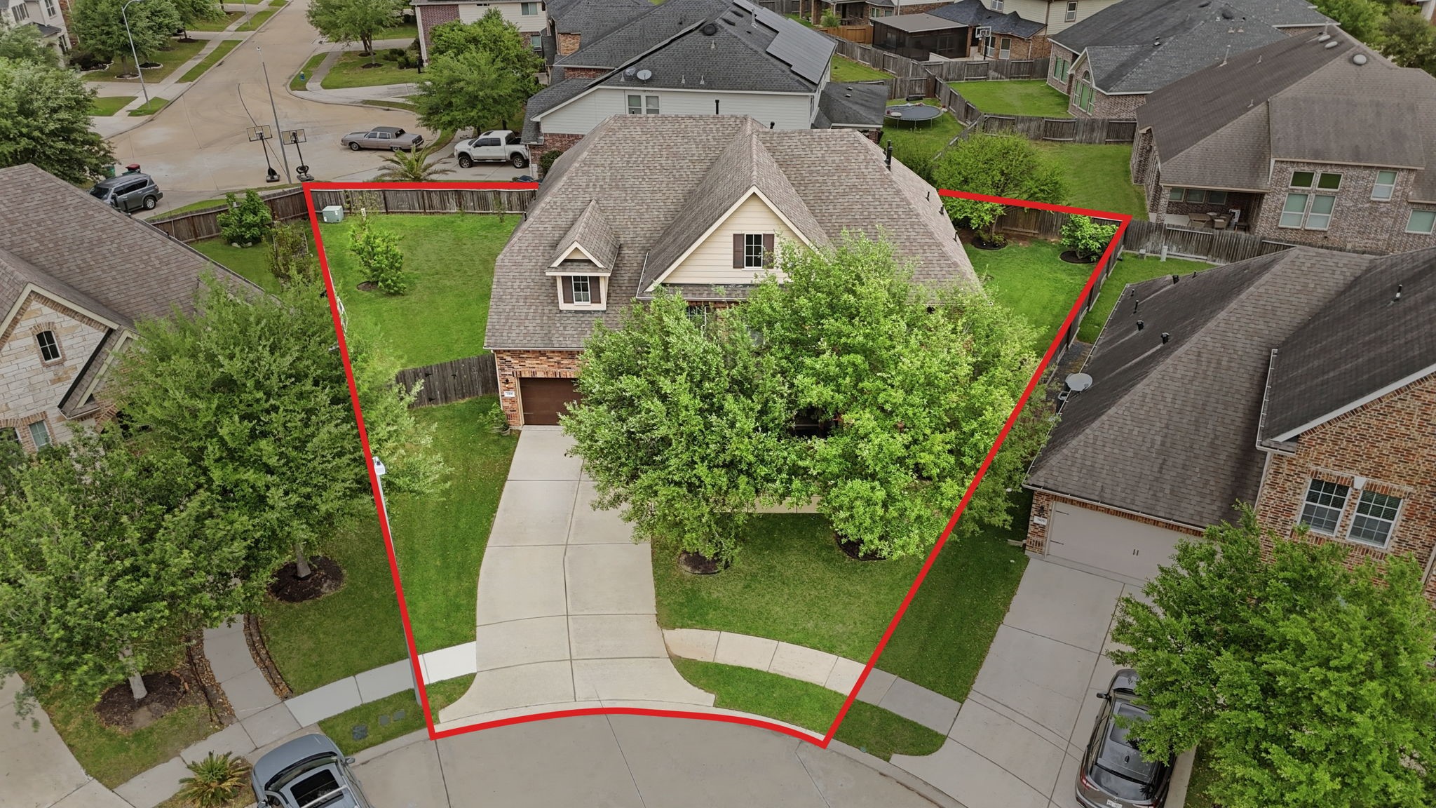 3301 Remington Rise Lane Katy, TX 77494 - Photo 45 of 50 an aerial view of a house