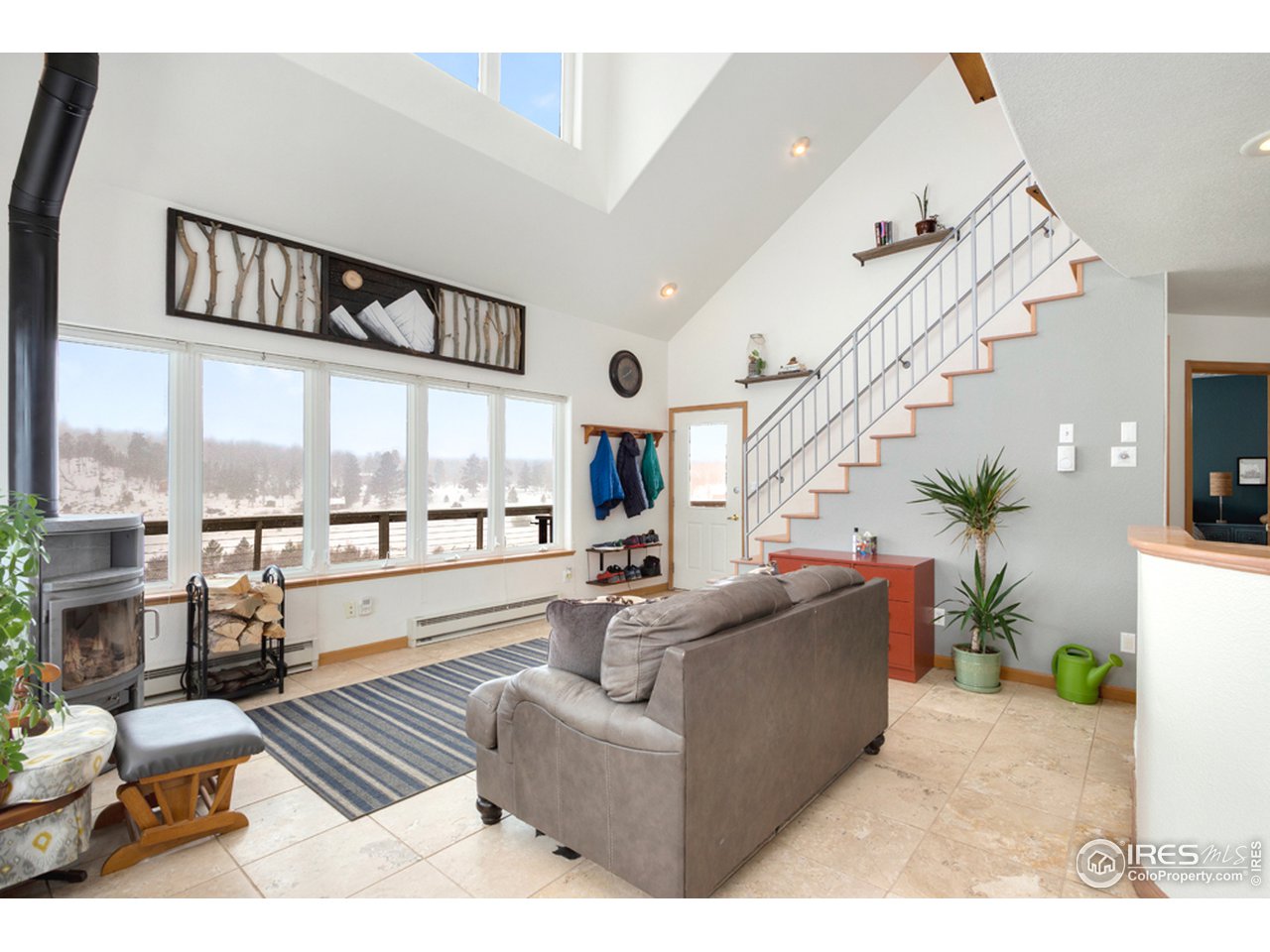 759 Huron Road Red Feather Lakes, CO 80545 - Photo 2 of 21 great room with lots of natural light