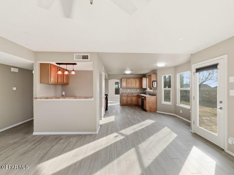 533 Flanagan Place El Paso, TX 79928 - Photo 15 of 52 a view of a living room washer and dryer