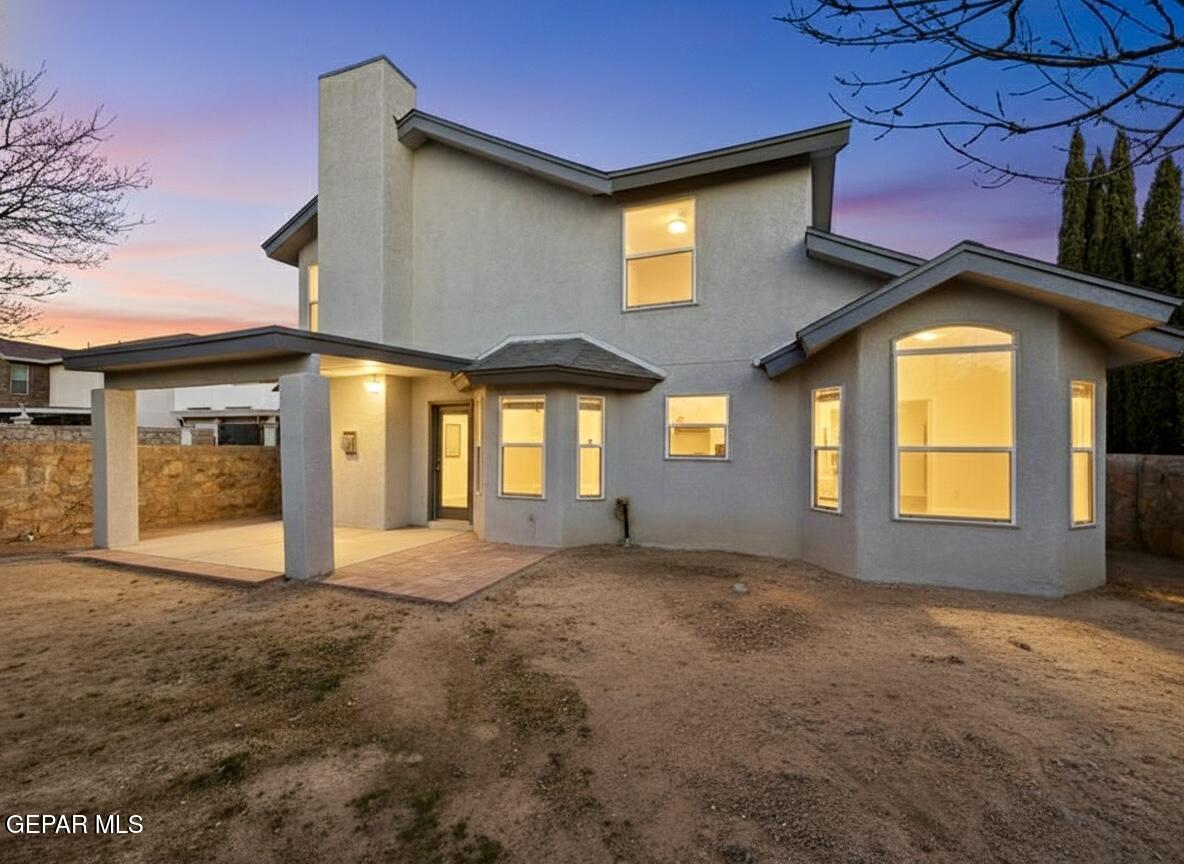 533 Flanagan Place El Paso, TX 79928 - Photo 52 of 52 a view of yellow house with a large windows