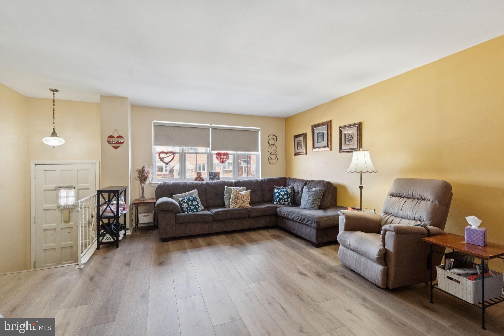 3978 Stevenson Street Philadelphia, PA 19114 - Photo 5 of 25 a living room with furniture and a wooden floor