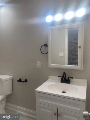 a bathroom with a sink and a toilet