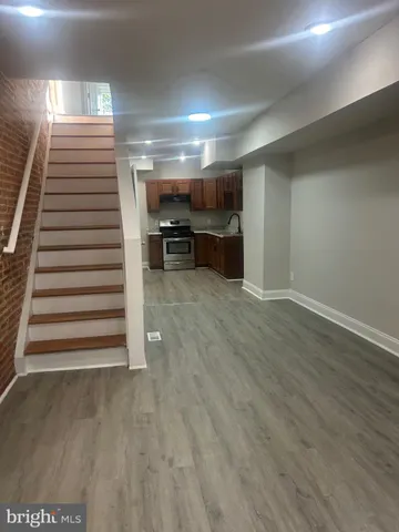 a view of room and stairs