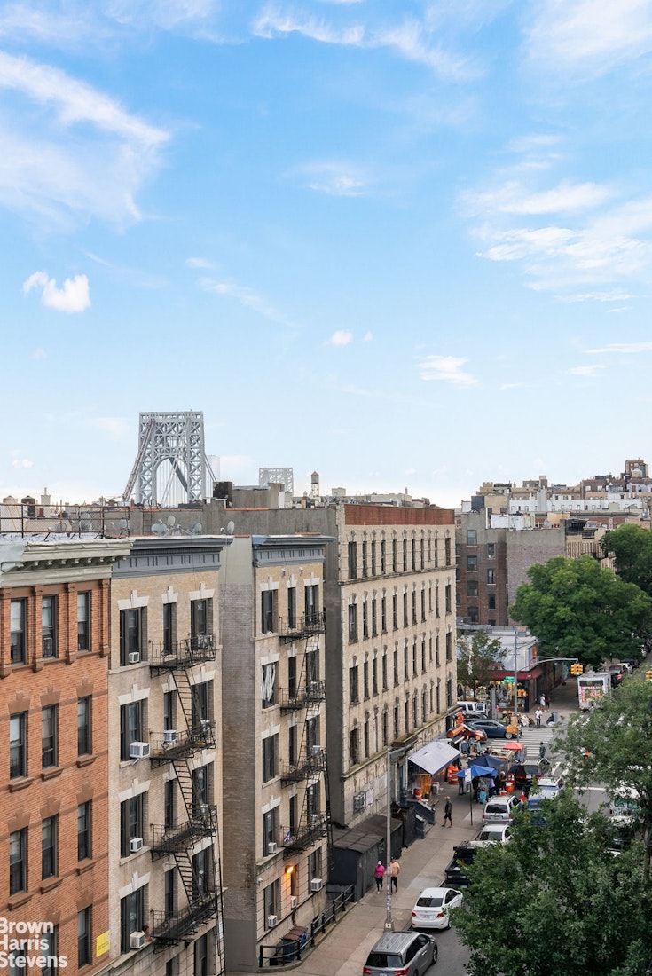 553 West 182nd Street, Unit 5R Manhattan, NY 10033 - Photo 11 of 12 a view of a city that has tall buildings