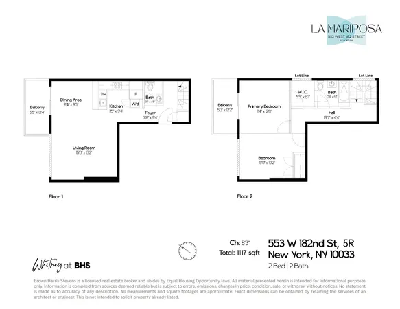 $768,000 | 553 West 182nd Street, Unit 5R | Washington Heights