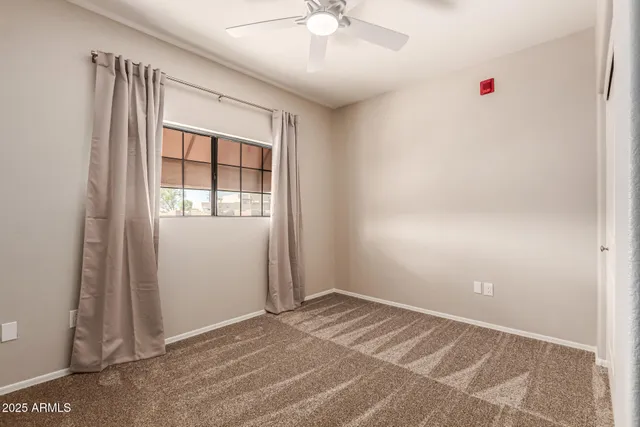 a view of a livingroom with a window