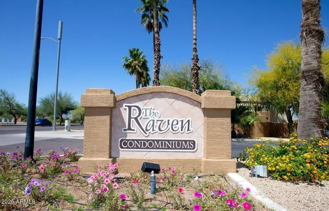 a sign on the side of the road