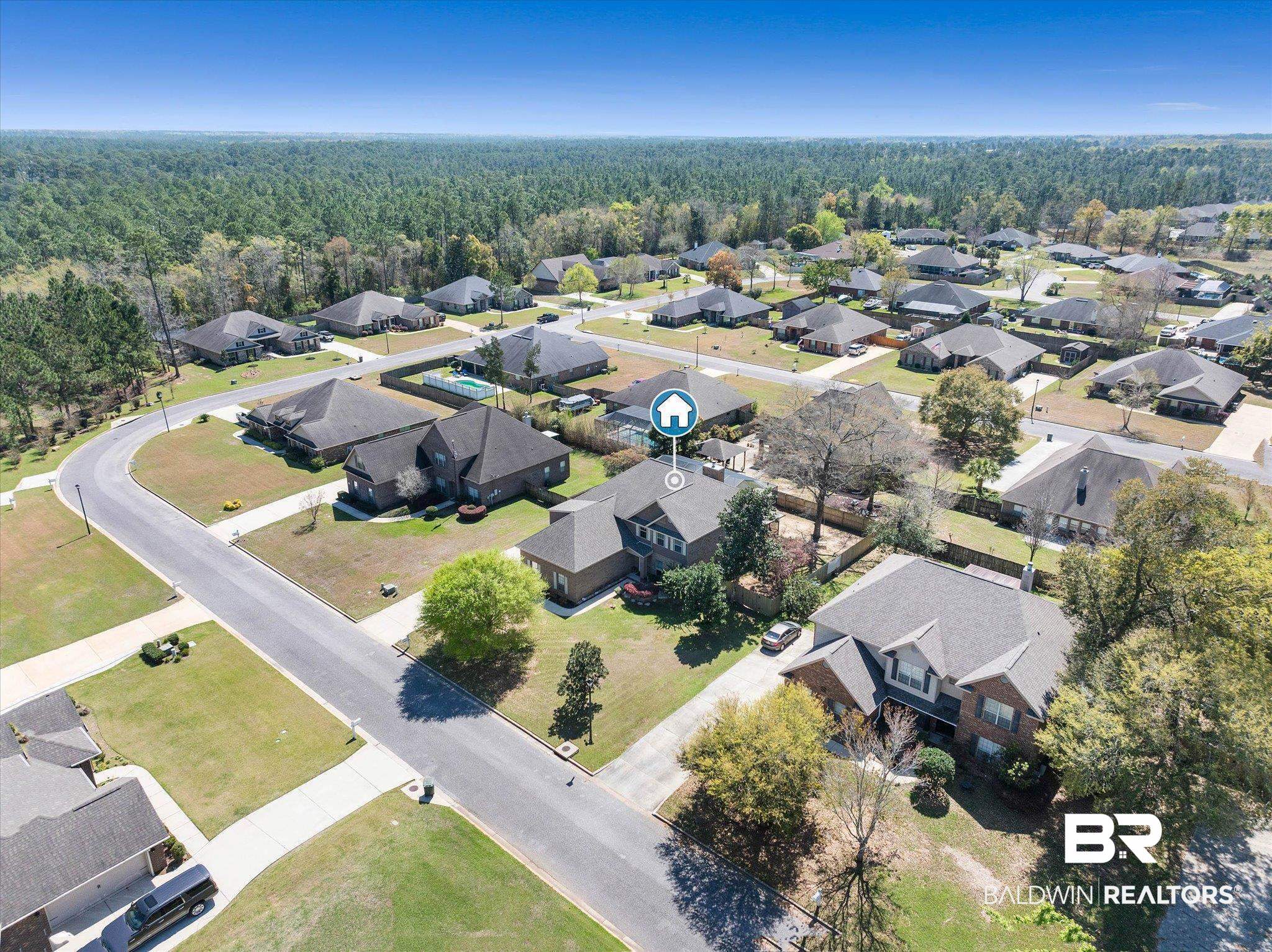 585 Sheffield Avenue Foley, AL 36535 - Photo 37 of 45 Aerial View