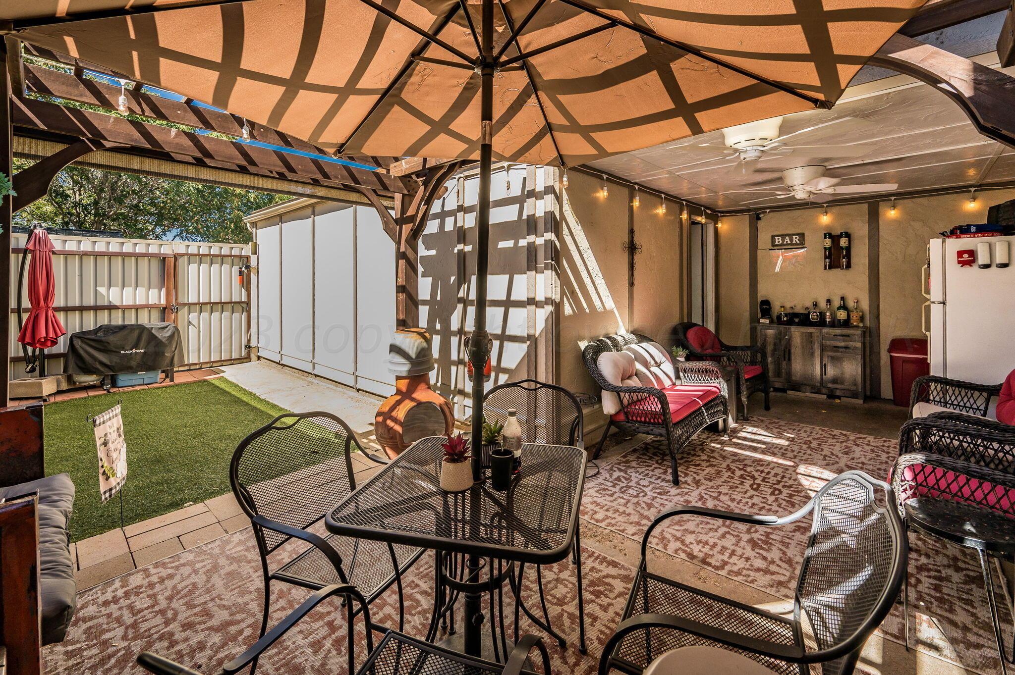 7004 Hurst Street Amarillo, TX 79109 - Photo 2 of 18 Back Yard-2