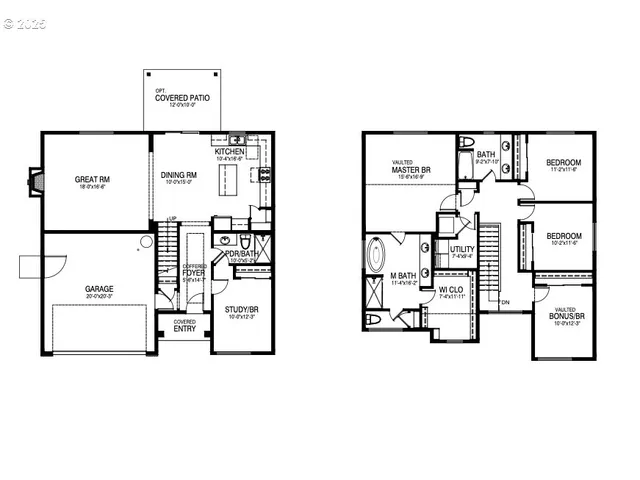 a picture of a floor plan