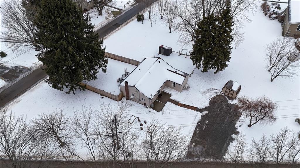 125 Church Road Slippery Rock, PA 16057 - Photo 35 of 38 A view of the side of the property from Smith Road.