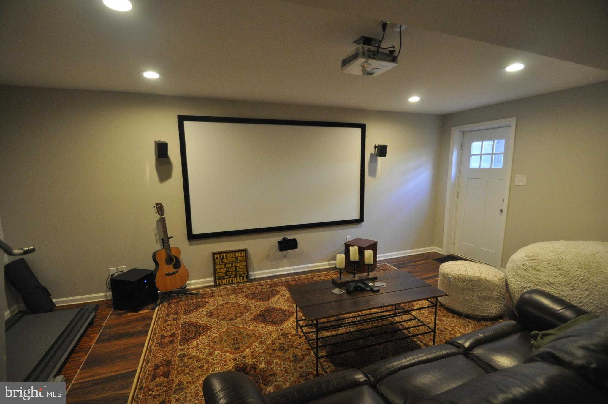 61 Jones Station Road Arnold, MD 21012 - Photo 21 of 27 Family Room Projector and Screen Can Stay