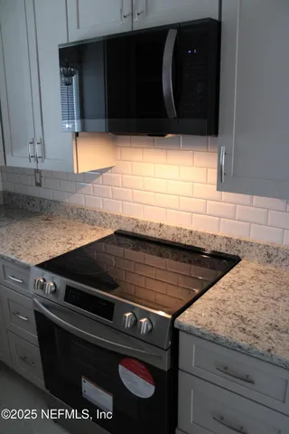 a close view of stove