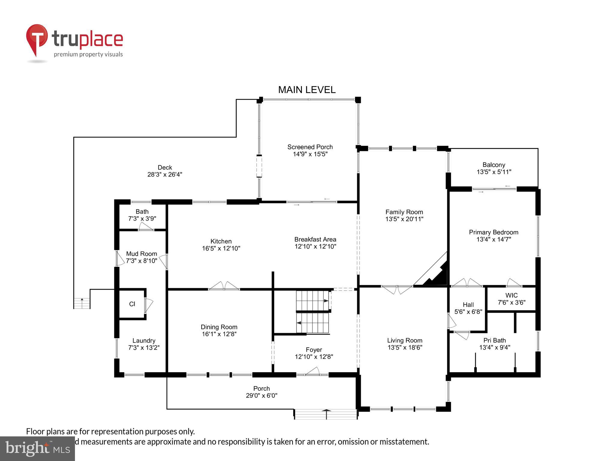 11906 Progress Lane Bowie, MD 20721 - Photo 104 of 107 Main Level Floor Plan