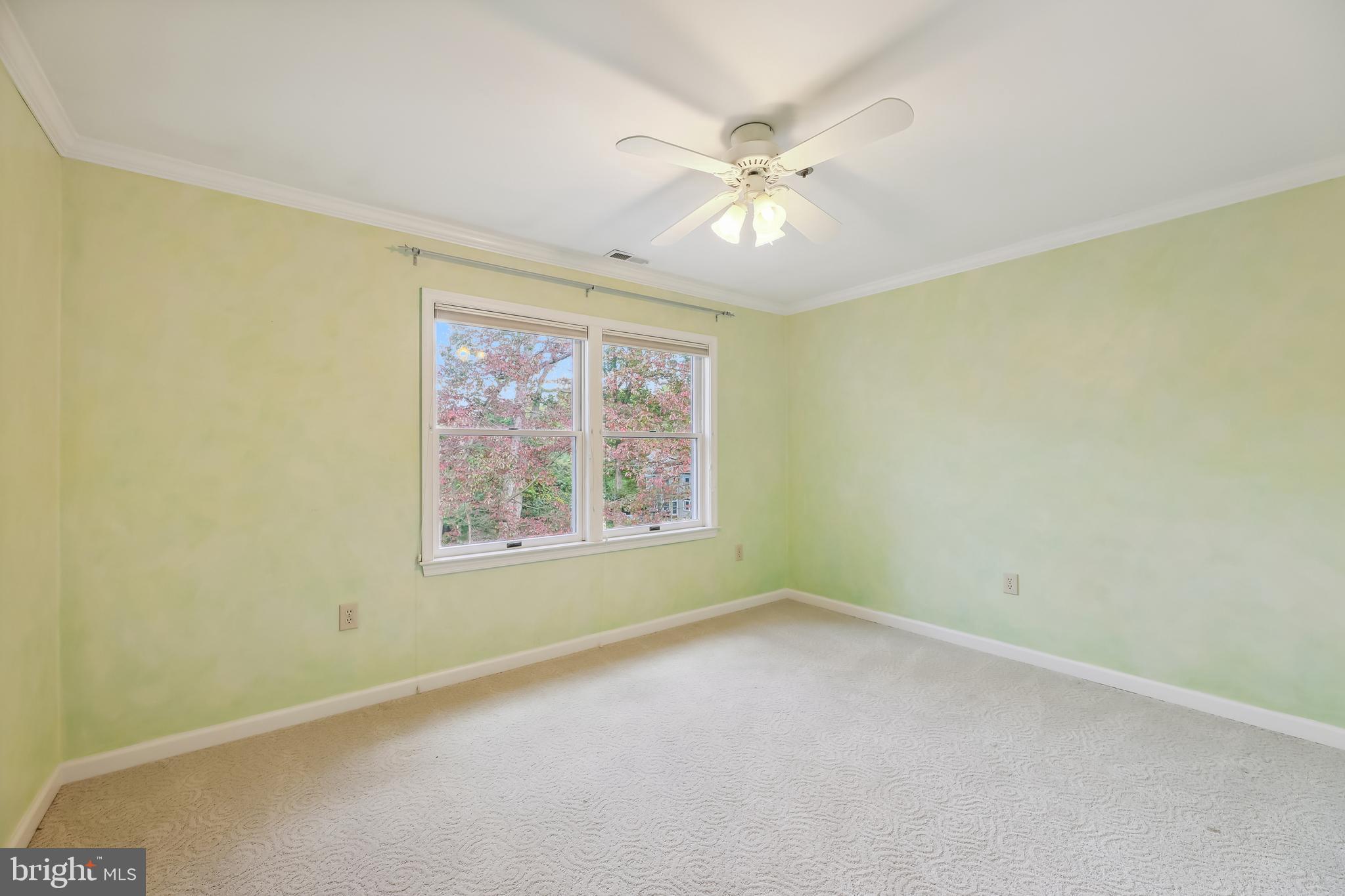 11906 Progress Lane Bowie, MD 20721 - Photo 42 of 107 Third Bedroom With Ceiling Fan and Light Fixture