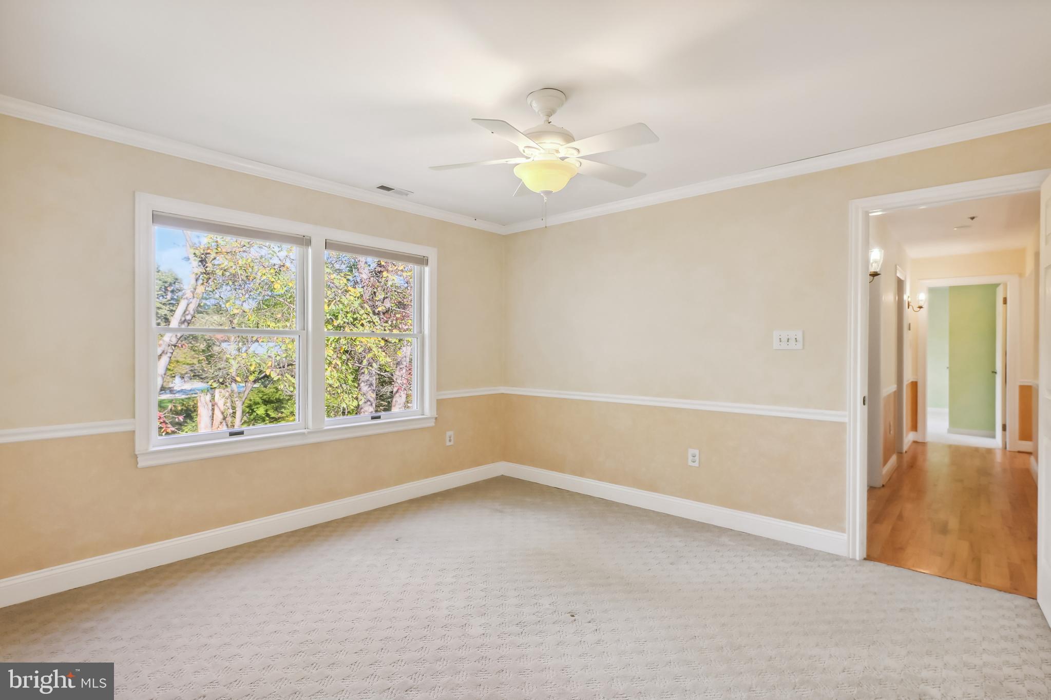11906 Progress Lane Bowie, MD 20721 - Photo 54 of 107 Fifth Bedroom With Ceiling Fan With Light Fixture