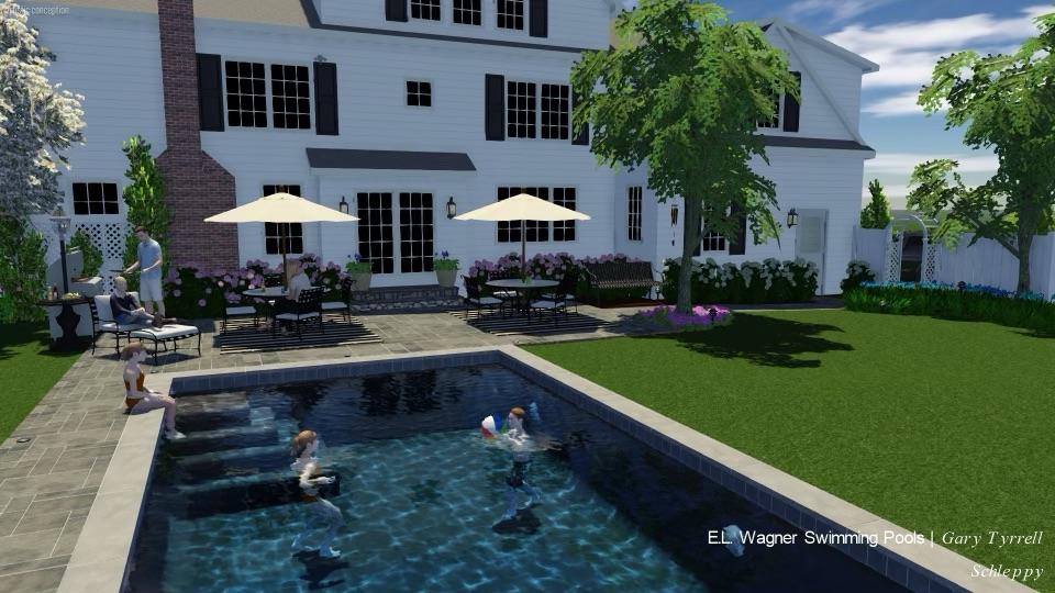 4 Echo Drive Darien, CT 06820 - Photo 5 of 40 a front view of house with yard and outdoor seating