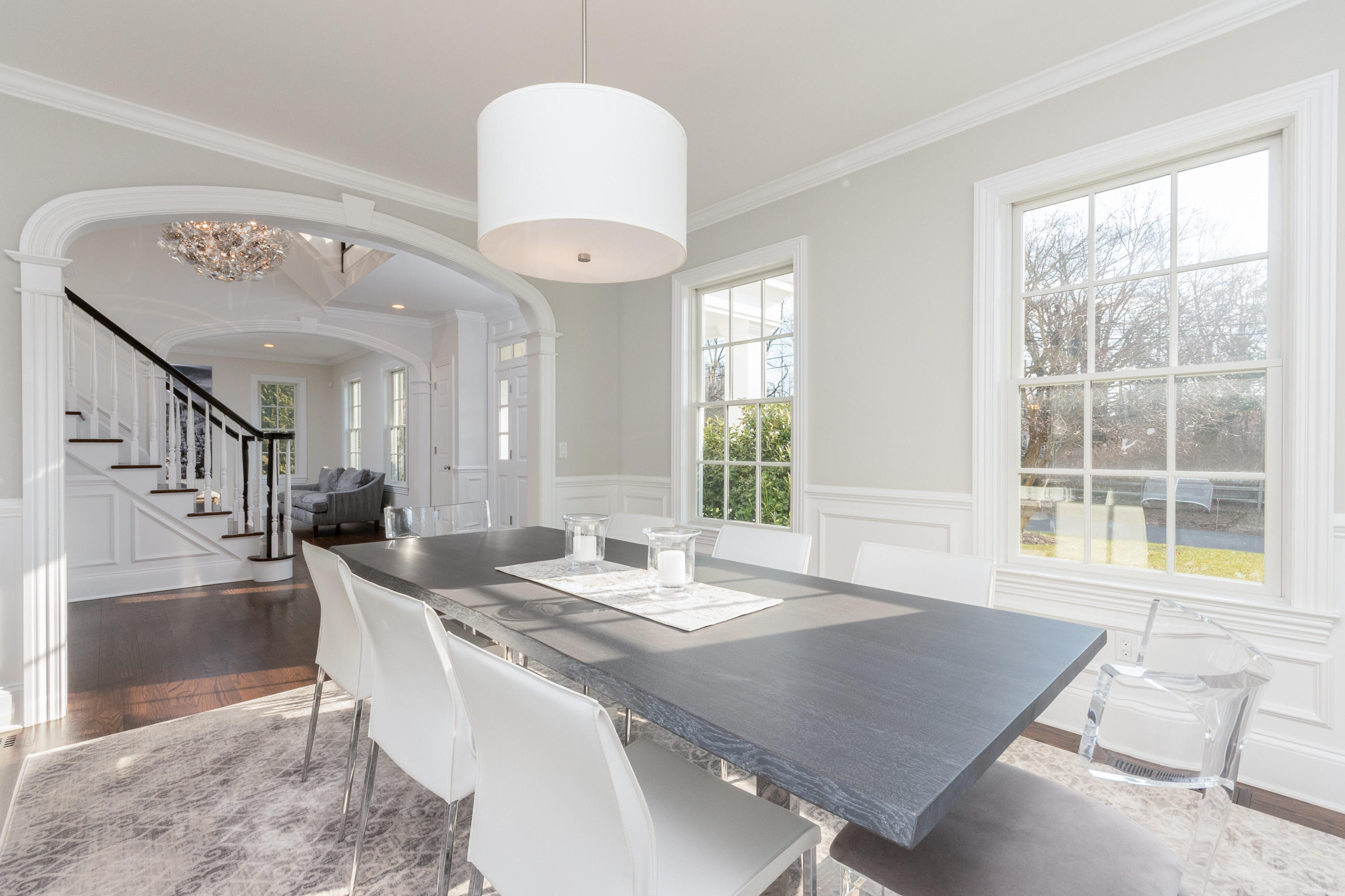4 Echo Drive Darien, CT 06820 - Photo 9 of 40 a view of a dining room and livingroom