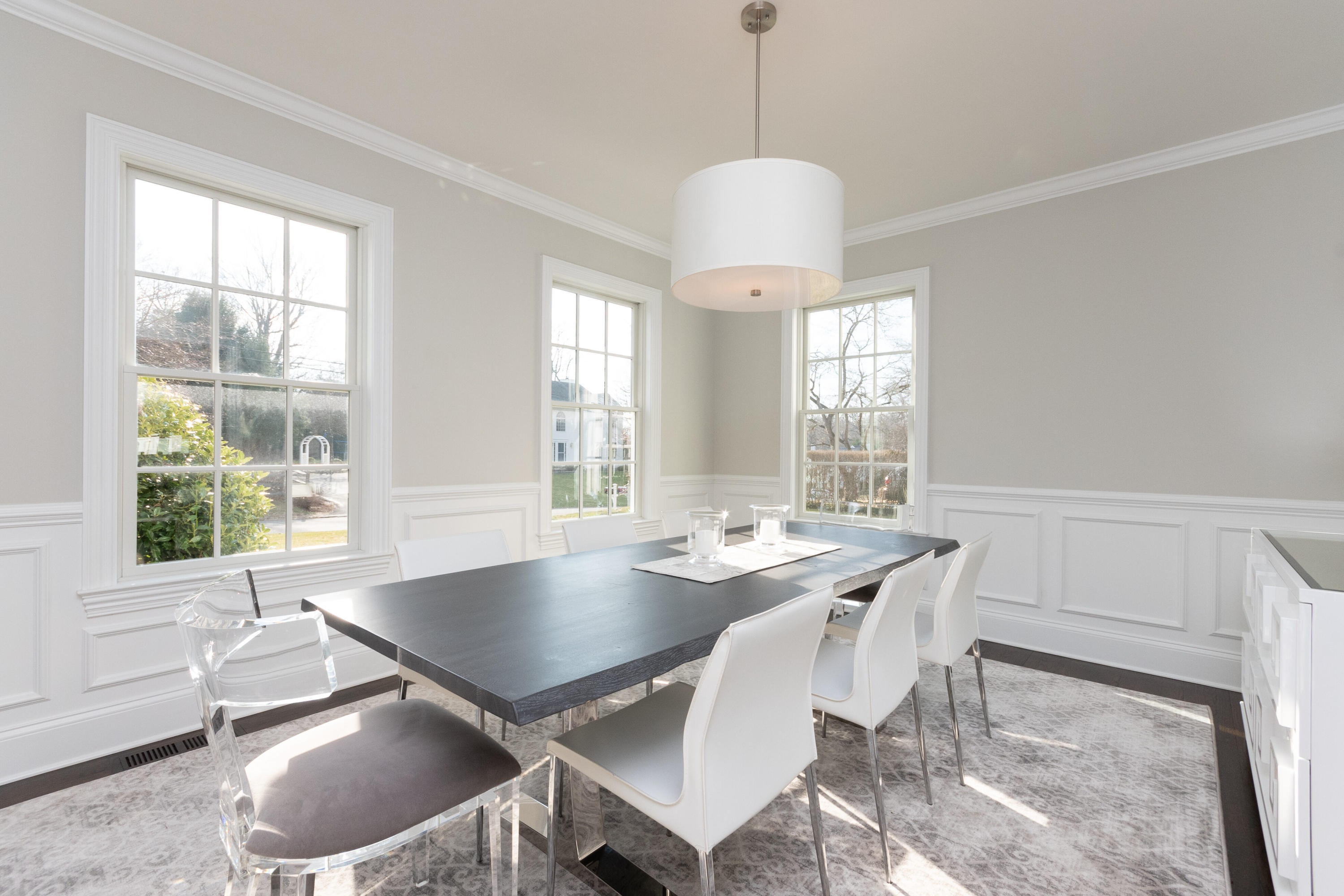 4 Echo Drive Darien, CT 06820 - Photo 10 of 40 a view of a dining room with furniture window and outside view