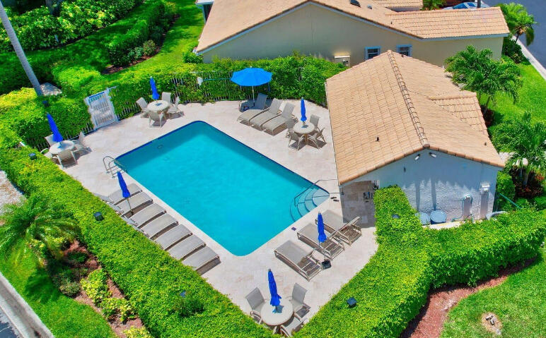 17257 Boca Club Boulevard, Unit 4 Boca Raton, FL 33487 - Photo 35 of 35 an aerial view of a house