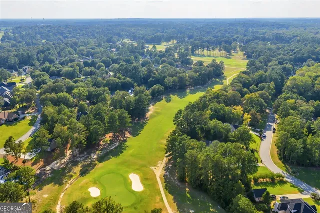 a view of an outdoor space and swimming pool