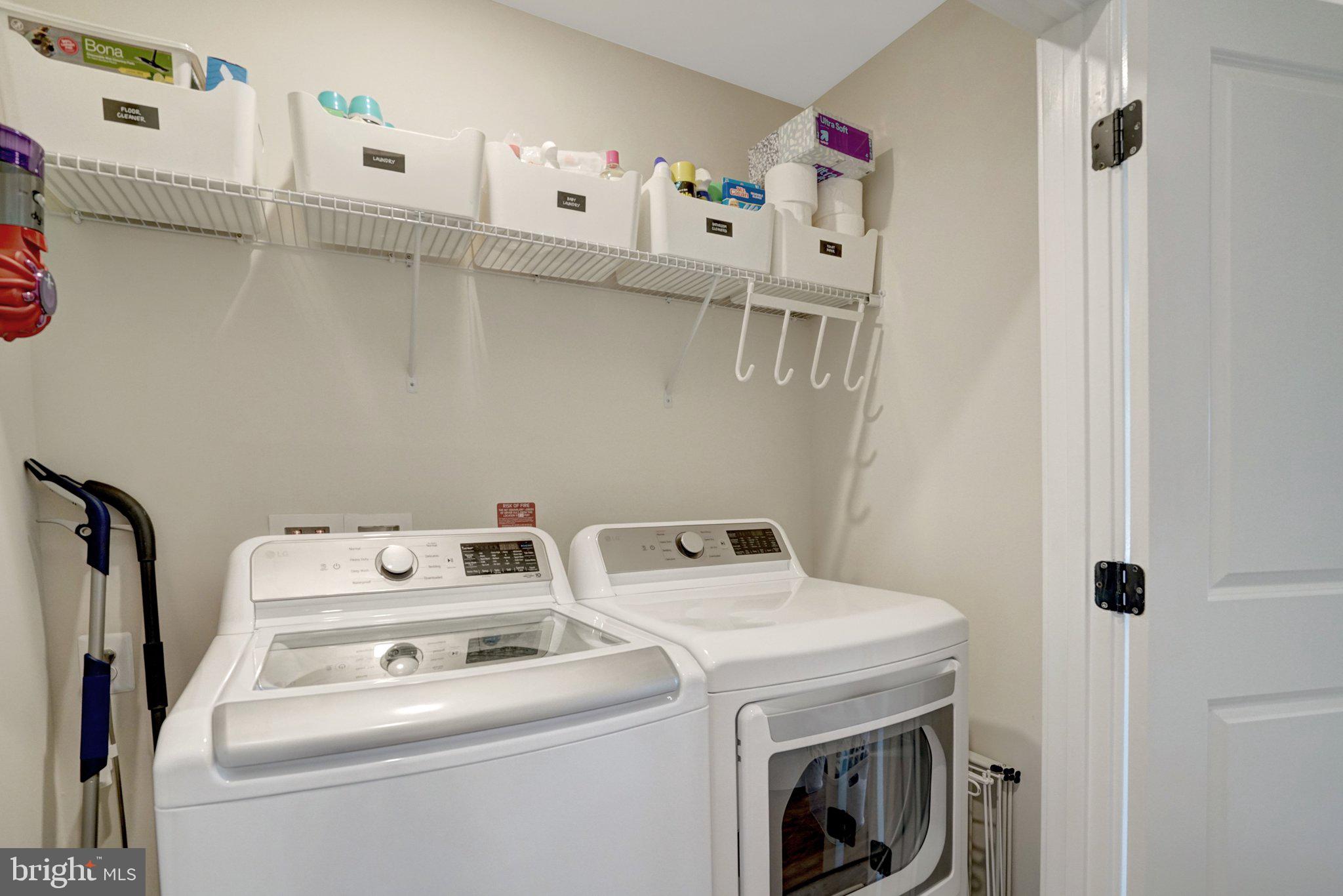 5369 8th Road South Arlington, VA 22204 - Photo 31 of 37 Efficient laundry space with storage.