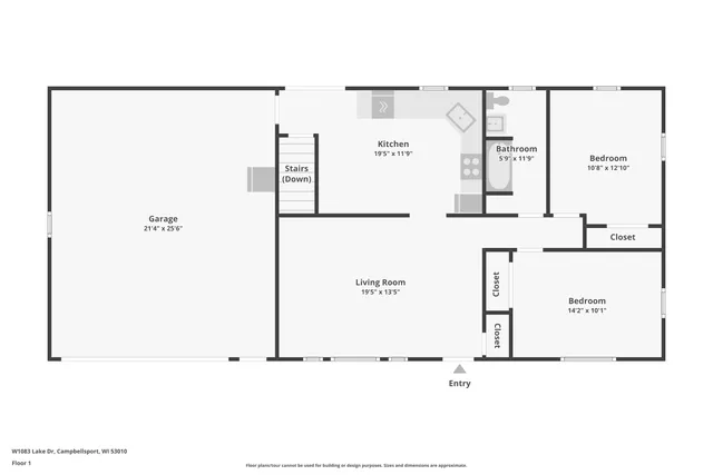 $325,000 | W1083 Lake Drive, Auburn, WI 53010