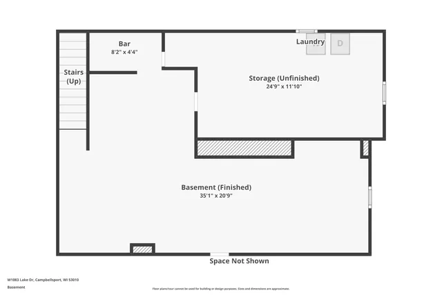 $325,000 | W1083 Lake Drive, Auburn, WI 53010