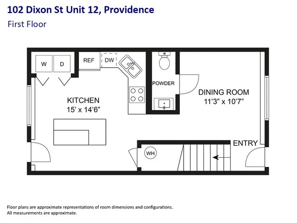 $2,280 | 102 Dixon Street, Unit 12, Providence, RI 02907