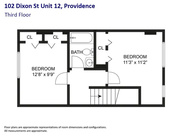 $2,280 | 102 Dixon Street, Unit 12, Providence, RI 02907
