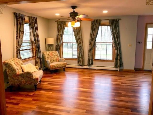 3384 Middle Road Sidney, ME 04330 - Photo 5 of 29 Living room. Front door/foyer to...